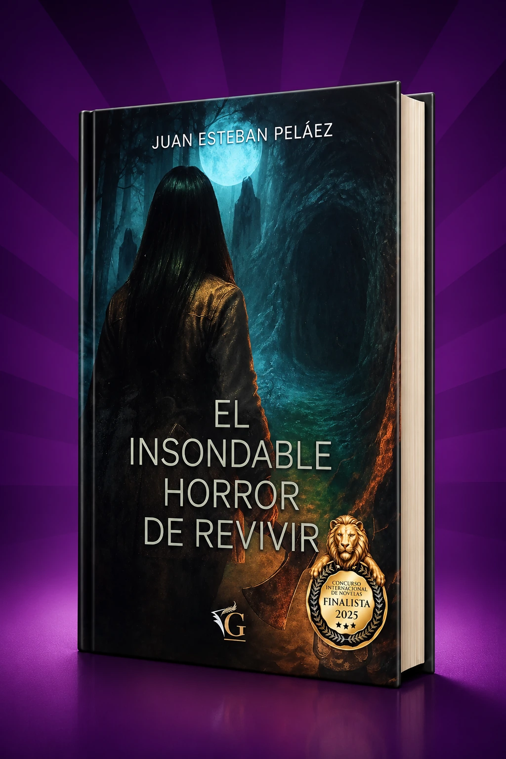 Portada del libro El Insondable Horror de Revivir, de Juan Esteban Peláez