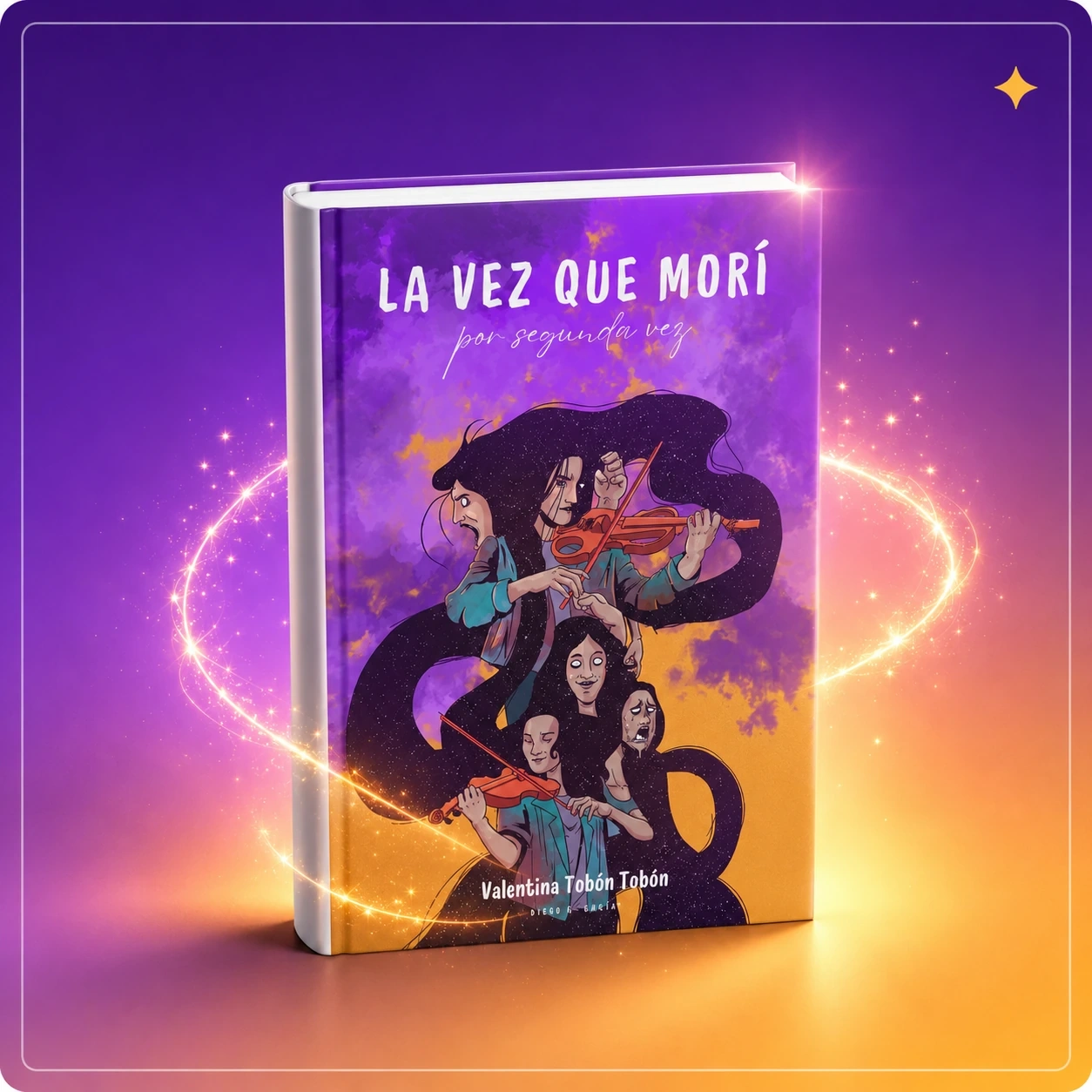 Render premium del libro La vez que morí por segunda vez