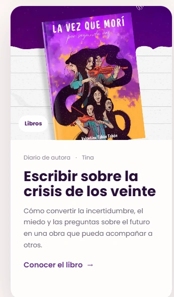 Escribir sobre la crisis de los veinte