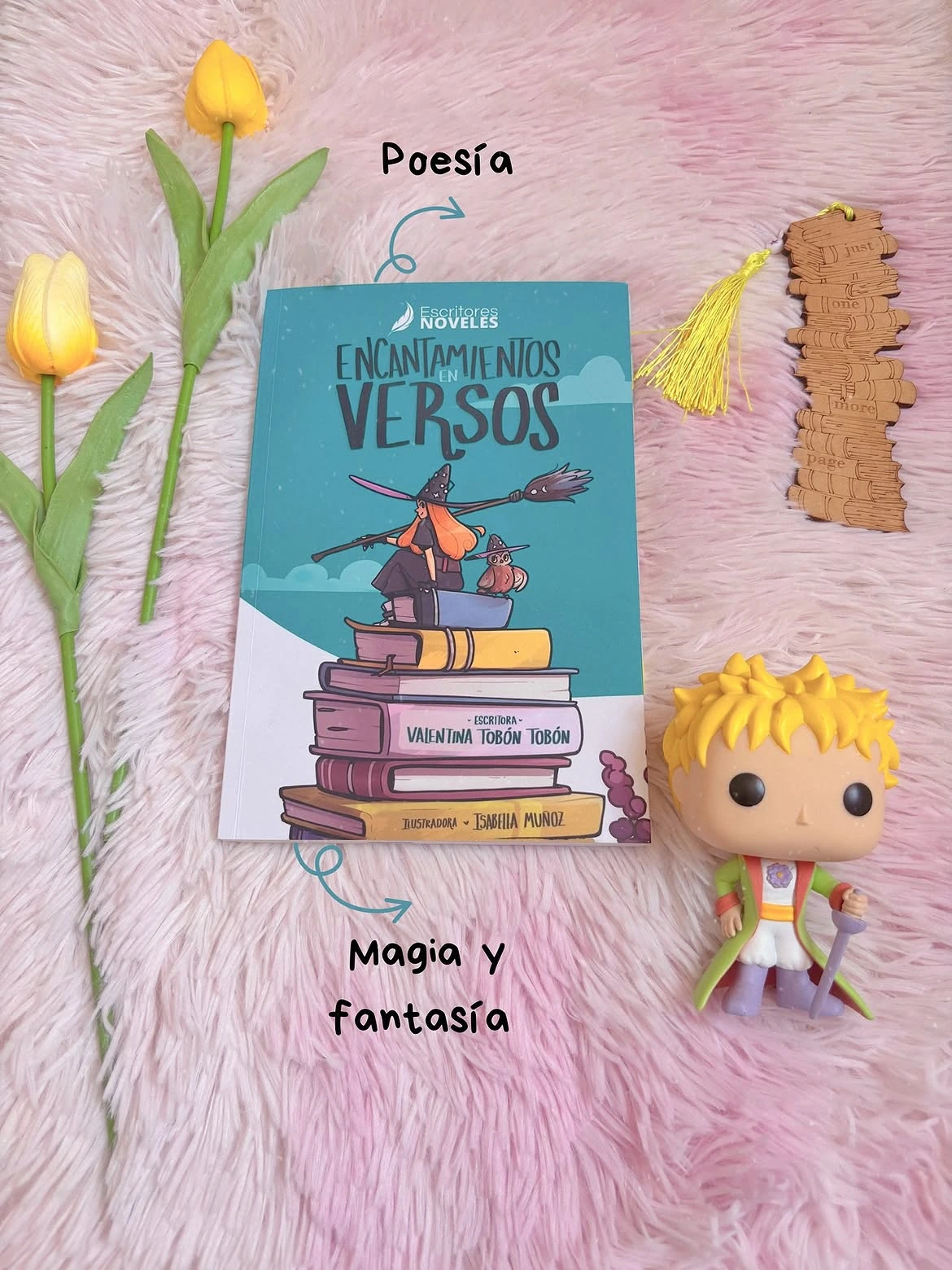 Publicación de Pau Booklover sobre Encantamientos en versos